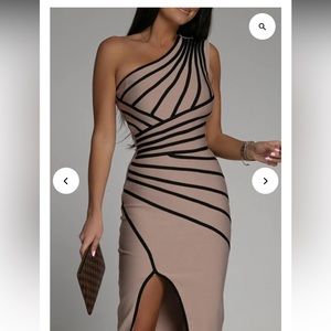 Rowan One Shoulder Dress